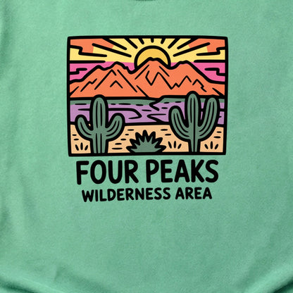 Painted Peaks Cotton T-Shirt
