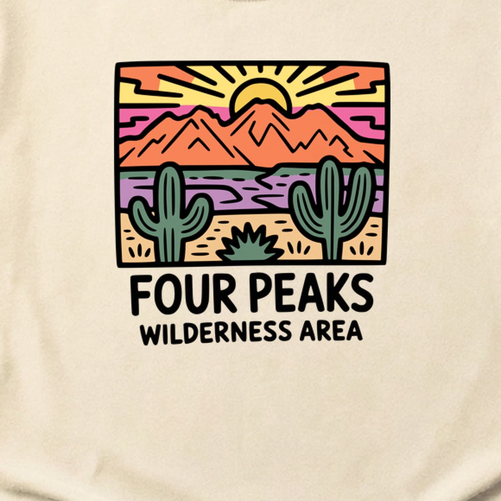 Painted Peaks Cotton T-Shirt