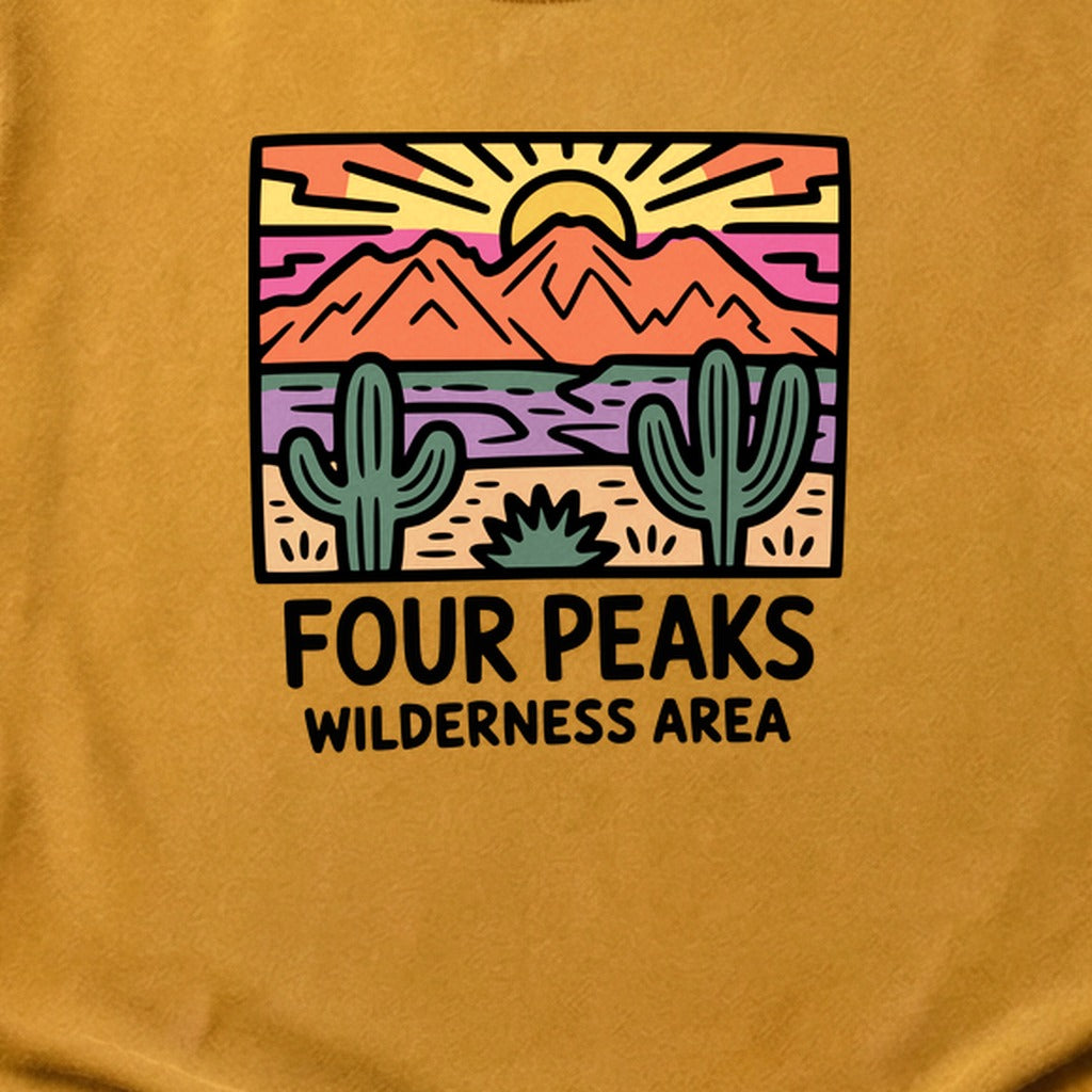 Painted Peaks Cotton T-Shirt