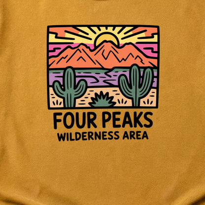 Painted Peaks Cotton T-Shirt