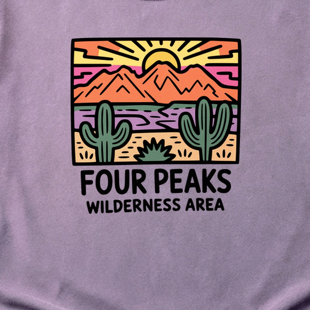 Painted Peaks Cotton T-Shirt