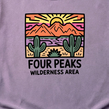 Painted Peaks Cotton T-Shirt