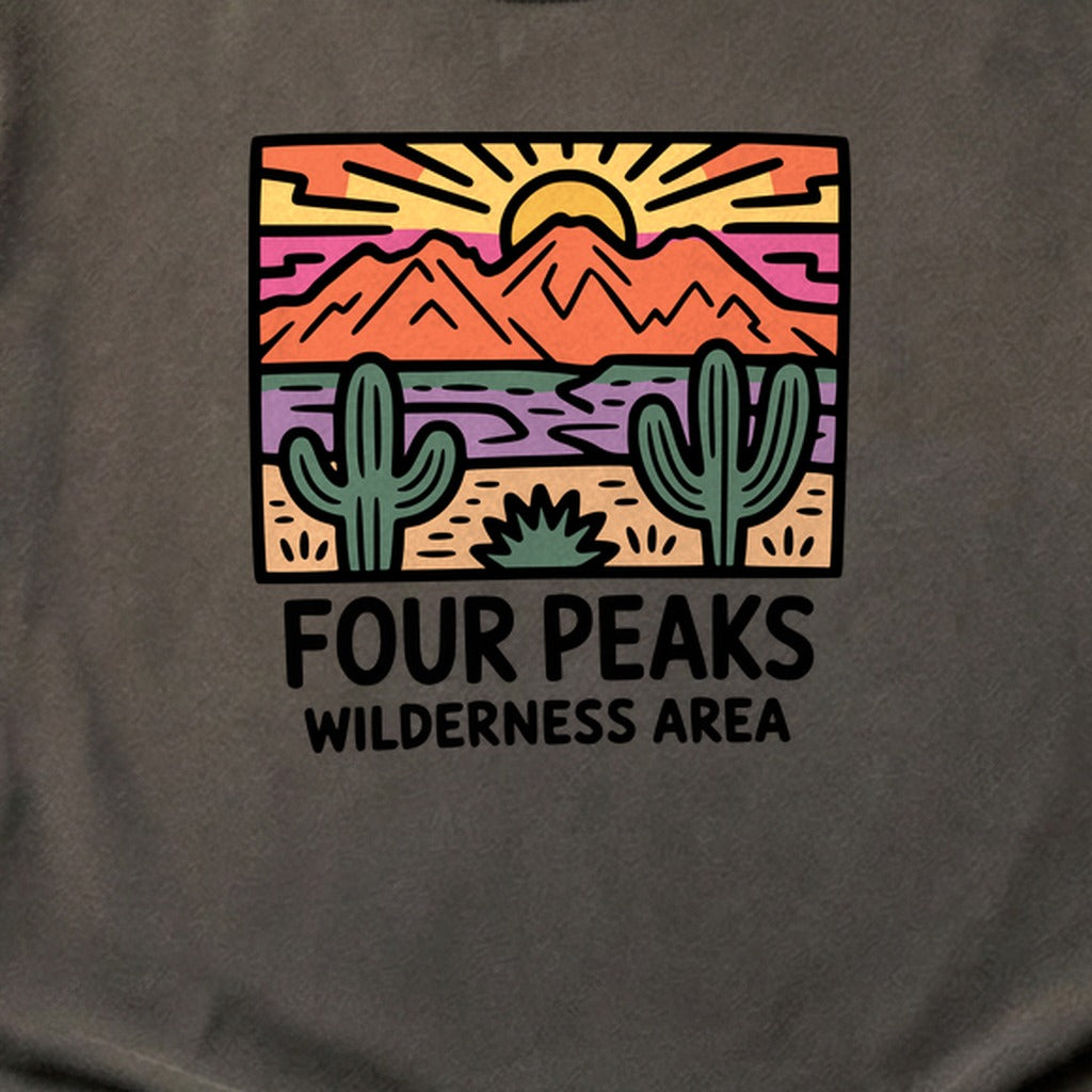 Painted Peaks Cotton T-Shirt