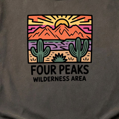 Painted Peaks Cotton T-Shirt
