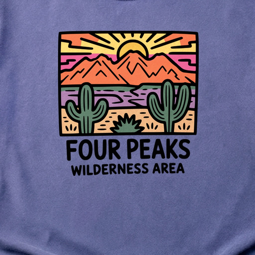 Painted Peaks Cotton T-Shirt