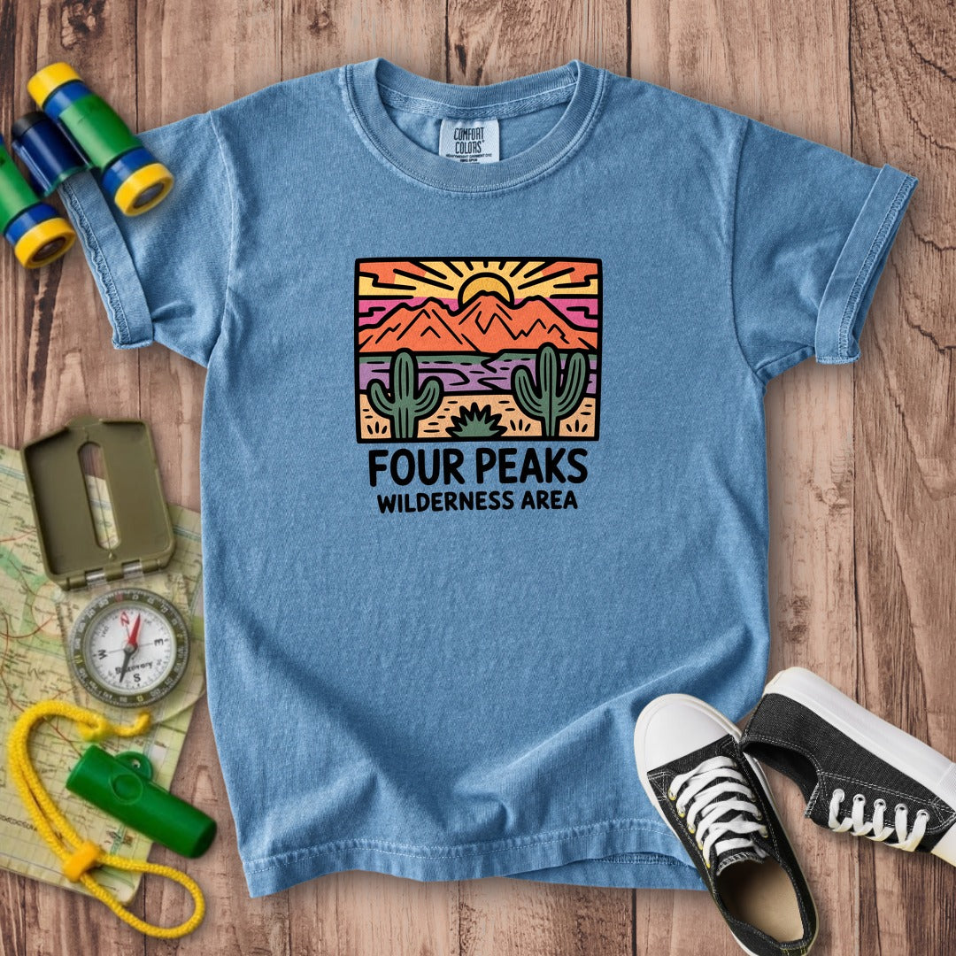 Painted Peaks Kids Cotton T-Shirt
