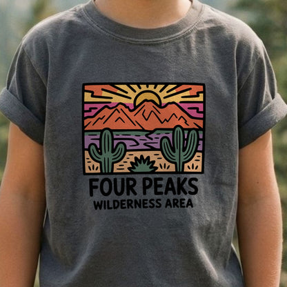 Painted Peaks Kids Cotton T-Shirt