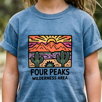 Painted Peaks Kids Cotton T-Shirt