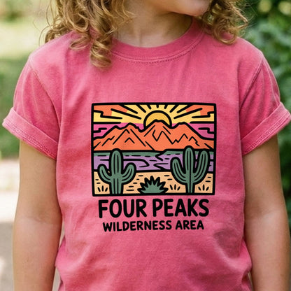 Painted Peaks Kids Cotton T-Shirt