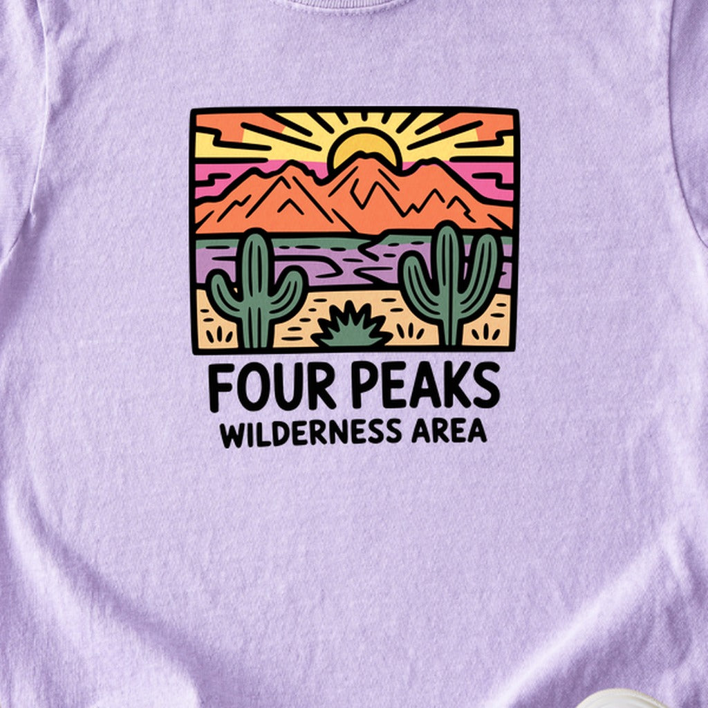 Painted Peaks Kids Cotton T-Shirt