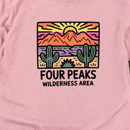 Painted Peaks Cotton Long Sleeve