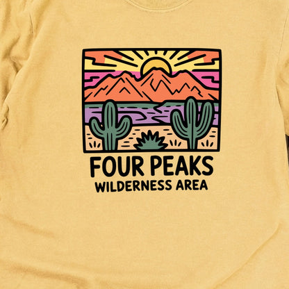 Painted Peaks Cotton Long Sleeve
