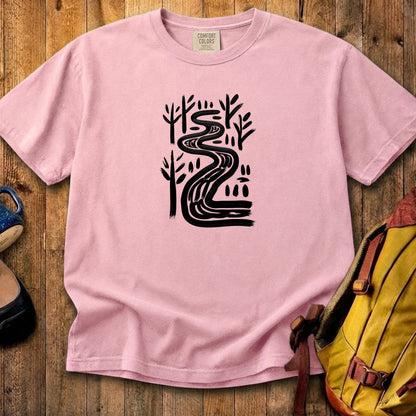 Painted River Cotton T-Shirt