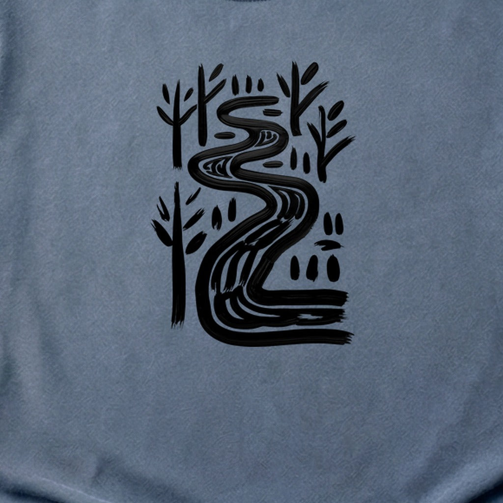 Painted River Cotton T-Shirt