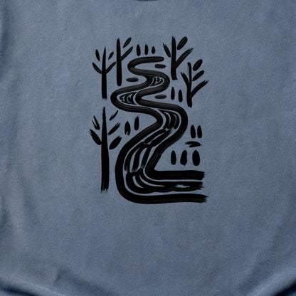 Painted River Cotton T-Shirt