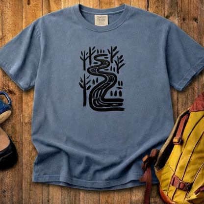 Painted River Cotton T-Shirt