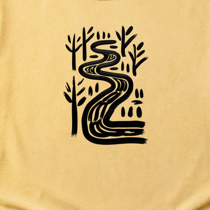 Painted River Cotton T-Shirt