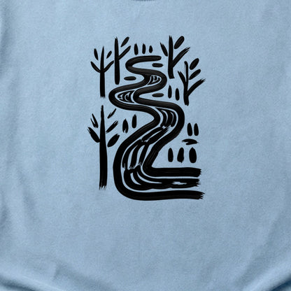 Painted River Cotton T-Shirt
