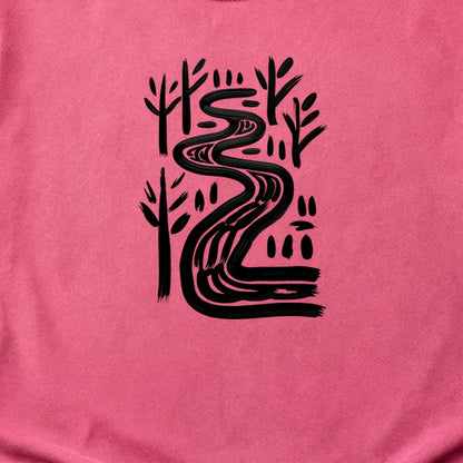 Painted River Cotton T-Shirt