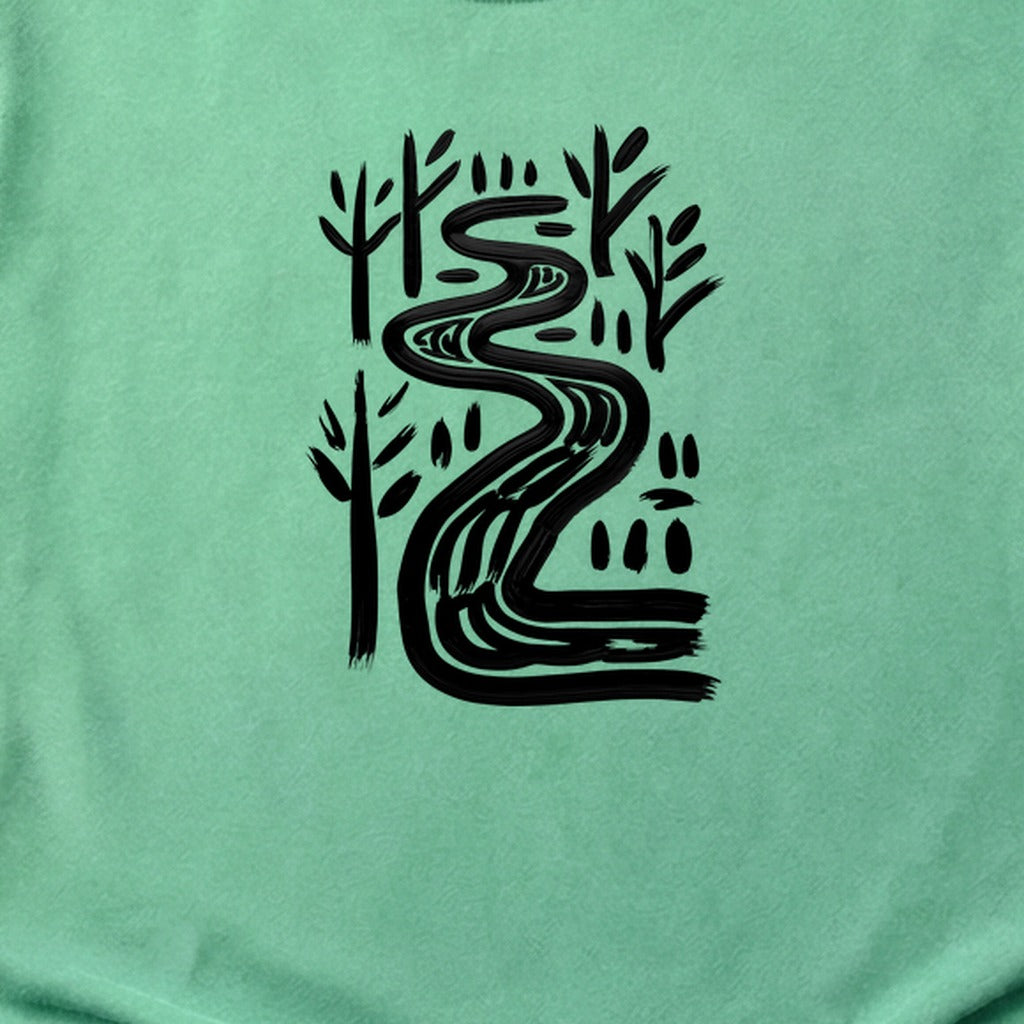 Painted River Cotton T-Shirt