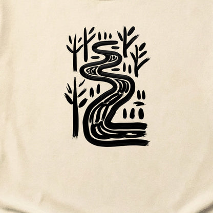 Painted River Cotton T-Shirt