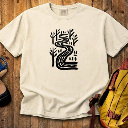 Painted River Cotton T-Shirt