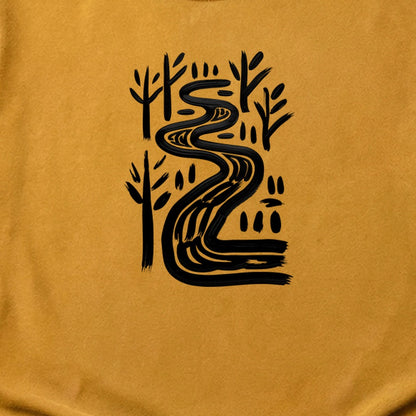 Painted River Cotton T-Shirt