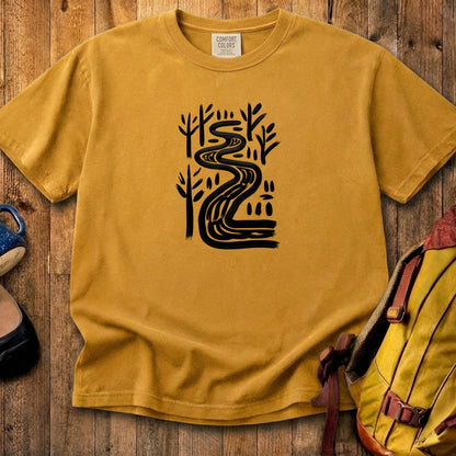 Painted River Cotton T-Shirt