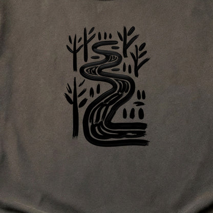 Painted River Cotton T-Shirt