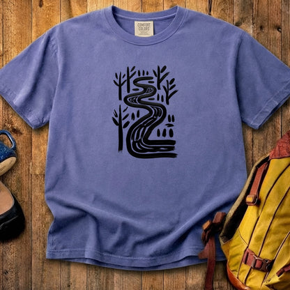 Painted River Cotton T-Shirt