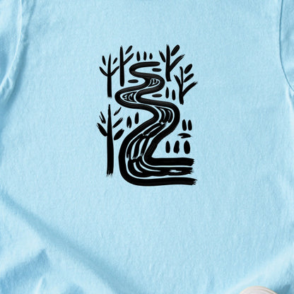 Painted River Kids Cotton T-Shirt
