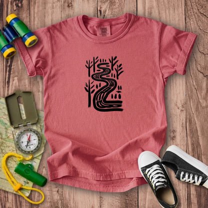 Painted River Kids Cotton T-Shirt
