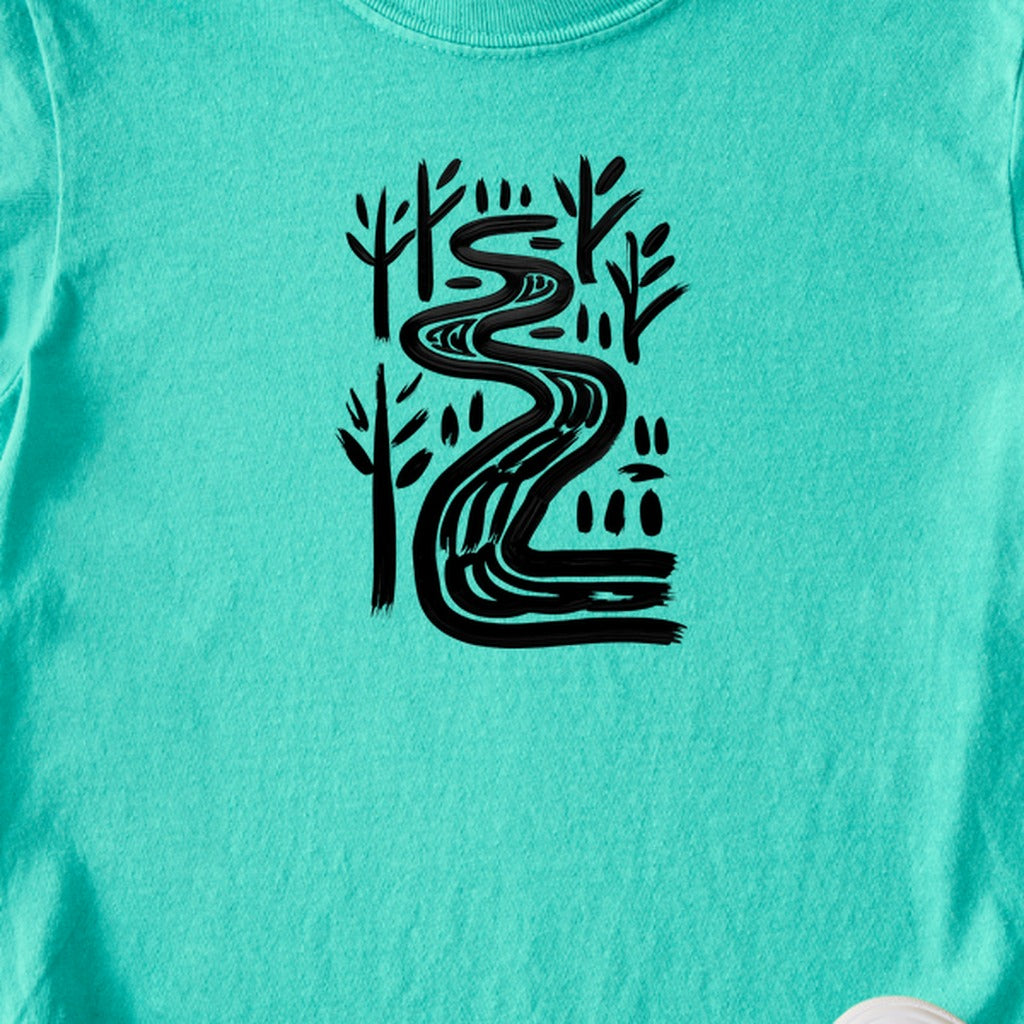 Painted River Kids Cotton T-Shirt