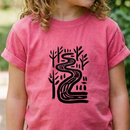 Painted River Kids Cotton T-Shirt