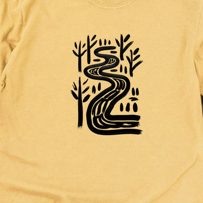 Painted River Cotton Long Sleeve