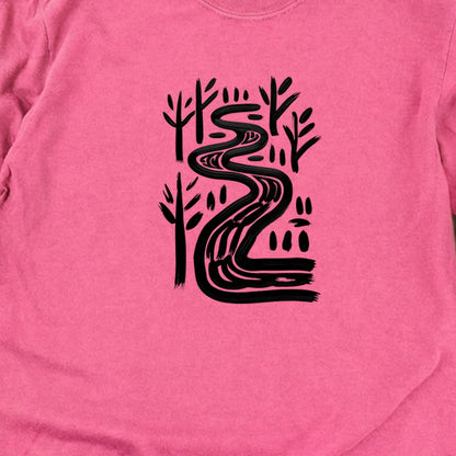 Painted River Cotton Long Sleeve