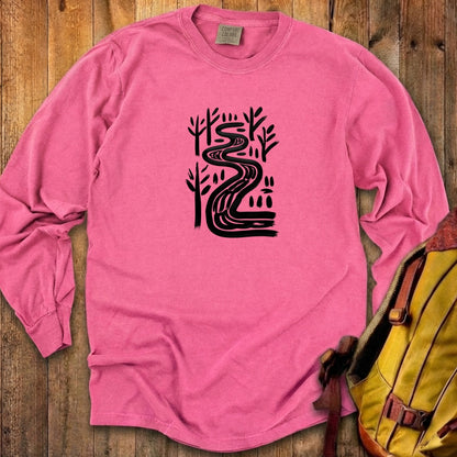Painted River Cotton Long Sleeve