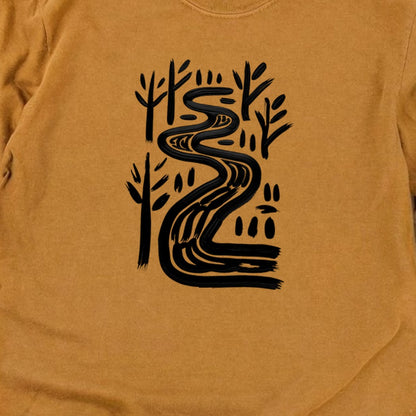 Painted River Cotton Long Sleeve