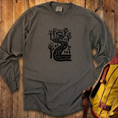 Painted River Cotton Long Sleeve