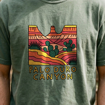 Palo Duro Canyon State Park Cotton T-Shirt