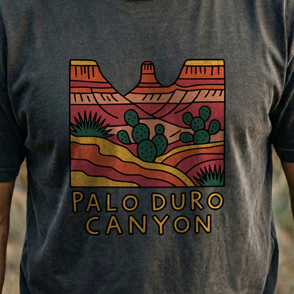 Palo Duro Canyon State Park Cotton T-Shirt