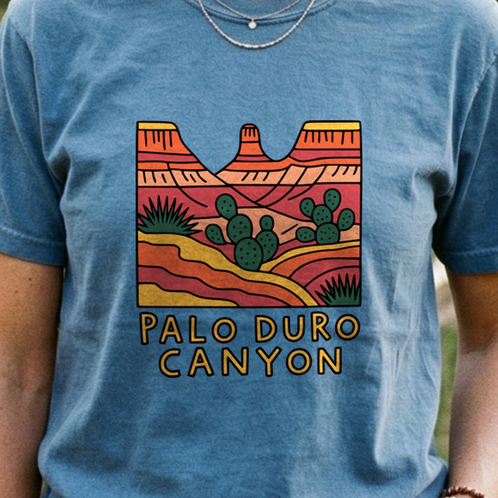 Palo Duro Canyon State Park Cotton T-Shirt