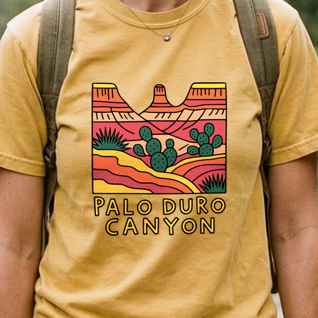 Palo Duro Canyon State Park Cotton T-Shirt