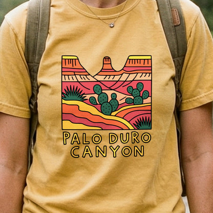 Palo Duro Canyon State Park Cotton T-Shirt