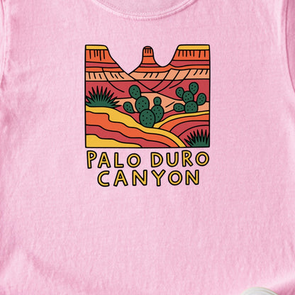 Palo Duro Canyon State Park Kids Cotton T-Shirt