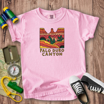 Palo Duro Canyon State Park Kids Cotton T-Shirt