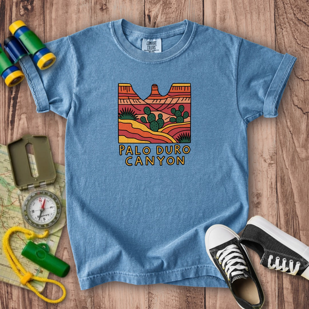 Palo Duro Canyon State Park Kids Cotton T-Shirt