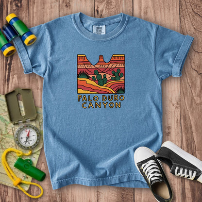 Palo Duro Canyon State Park Kids Cotton T-Shirt