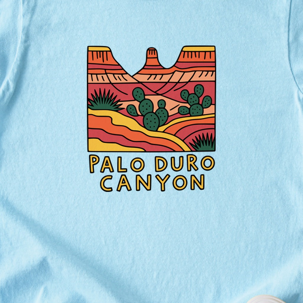Palo Duro Canyon State Park Kids Cotton T-Shirt