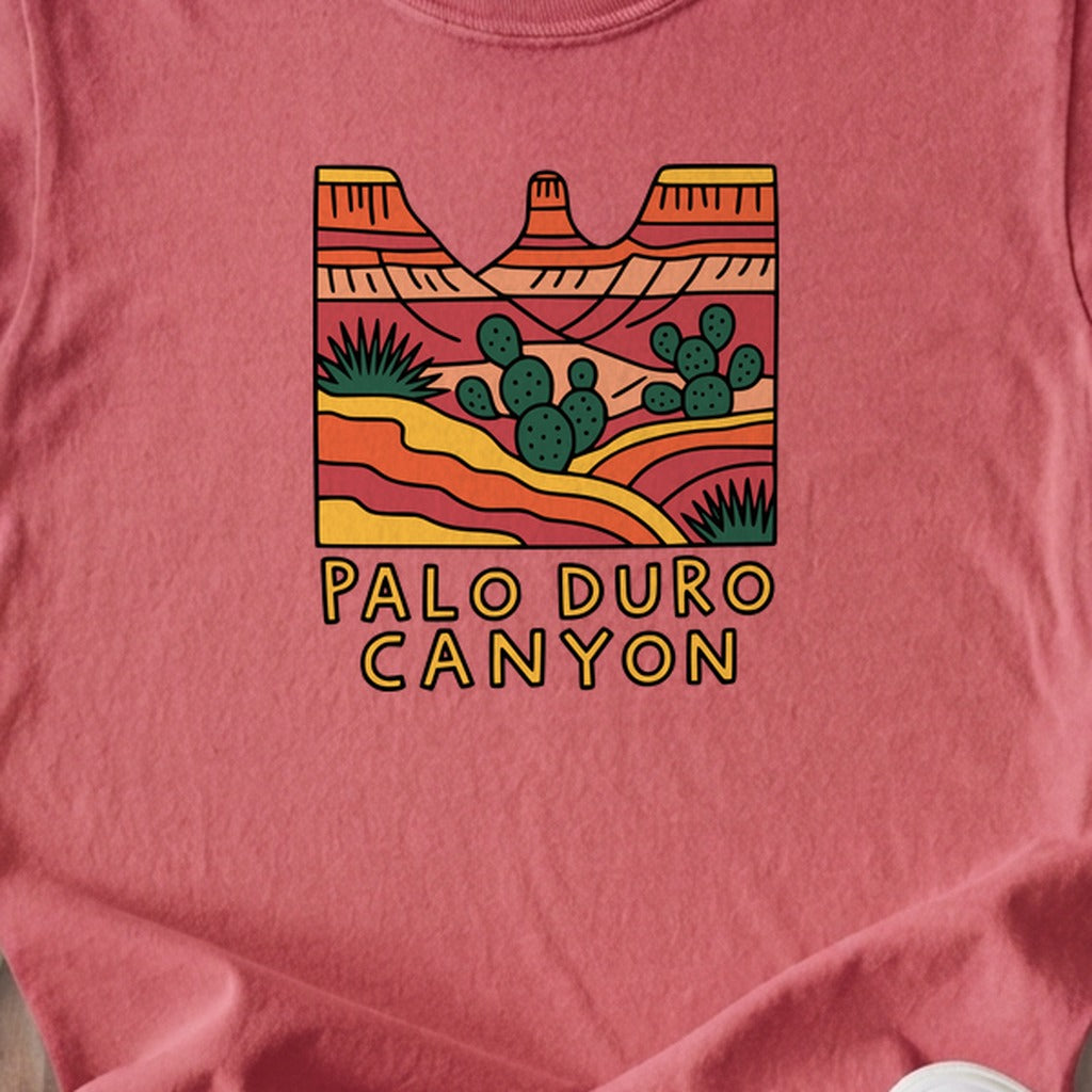 Palo Duro Canyon State Park Kids Cotton T-Shirt